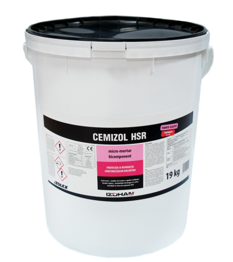 Amestec hidroizolant CEMIZOL HSR  (19 kg) rezistent chimic