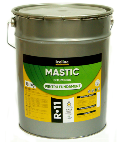 Mastic bituminos "pentru Fundament", căldare de 10kg