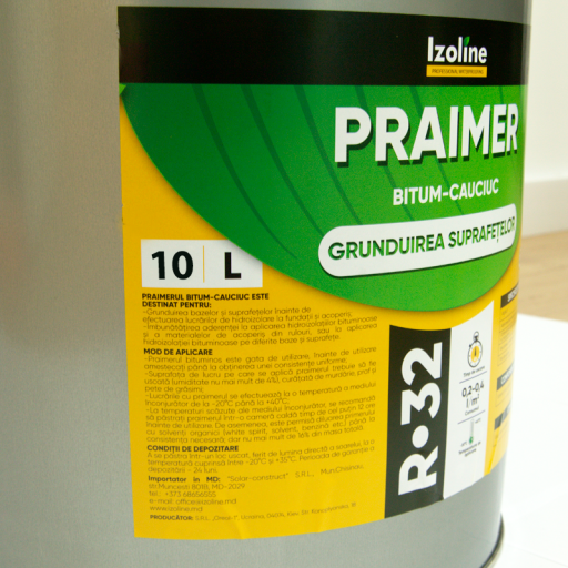 Праймер битумный битумно-каучуковый, ведро 3л