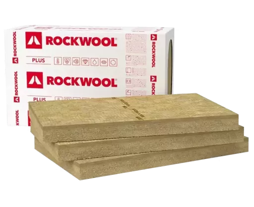 Vată minerală ROCKWOOL VENTIROCK PLUS 90 kg/m3 1000x600 mm